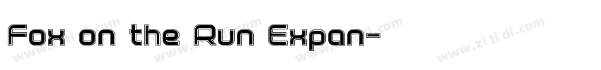 Fox on the Run Expan字体转换 Fox on the Run Expan字体转换
